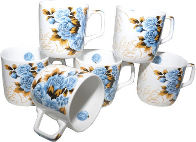 Amazecart Bone China Tea & Coffee Cups Set of 6 Pieces (150 ml) Bone China(Multicolor, Pack of 6)
Amazecart Bone China Tea & Coffee Cups Set of 6 Pieces (150 ml) Bone China(Multicolor, Pack of 6)