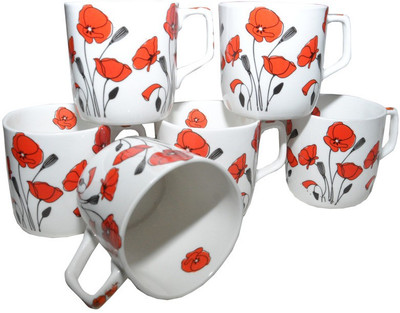 Amazecart Bone China Tea & Coffee Cups Set of 6 Pieces (150 ml) Bone China(Multicolor, Pack of 6)
Amazecart Bone China Tea & Coffee Cups Set of 6 Pieces (150 ml) Bone China(Multicolor, Pack of 6)