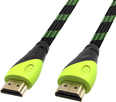 TIZUM Aura 1.4 Version High-Speed Gold Plated Connectors, Supports Ethernet 3D, 1080P 4K (10 Feet/ 3 Meters) HDMI Cable(Mobile, Laptop, Tablet, Mp3, Gaming Device, Green)
TIZUM Aura 1.4 Version High-Speed Gold Plated Connectors, Supports Ethernet 3D, 1080P 4K (10 Feet/ 3 Meters) HDMI Cable(Mobile, Laptop, Tablet, Mp3, Gaming Device, Green)