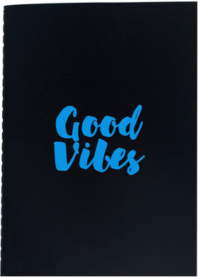 The Crazy Me A5 Diary(Good Vibes, Black)