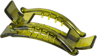 Sarah Rectangle 9 cm Hair Claw for Women by SARAH Hair Clip(Green)