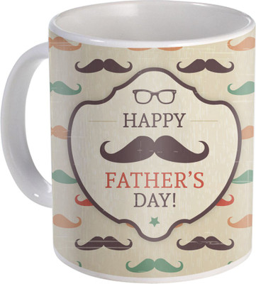 SKY TRENDS Gift For Fathers Day In Coffee His Anniversary/Birthday Present JSD-020 Ceramic Mug(350 ml), Multicolor
SKY TRENDS Gift For Fathers Day In Coffee His Anniversary/Birthday Present JSD-020 Ceramic Mug(350 ml), Multicolor