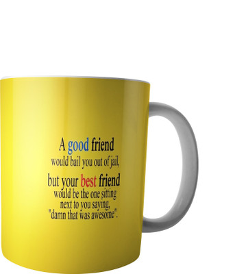 PrintVisa designer coffee mug Ceramic Mug(250 ml), Black;white;yellow
PrintVisa designer coffee mug Ceramic Mug(250 ml), Black;white;yellow