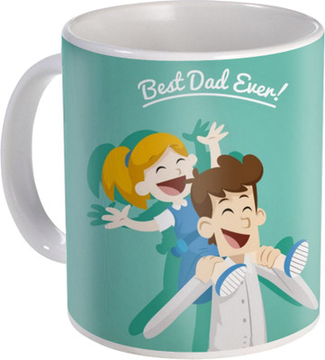 SKY TRENDS Gift For Fathers Day In Coffee His Anniversary/Birthday Present JSD-029 Ceramic Mug(350 ml), Multicolor
SKY TRENDS Gift For Fathers Day In Coffee His Anniversary/Birthday Present JSD-029 Ceramic Mug(350 ml), Multicolor