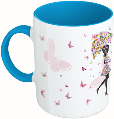 MiiCreations Printed Two Tone Blue And White Beautiful Butterfly Girl Ceramic Mug(325 ml)
MiiCreations Printed Two Tone Blue And White Beautiful Butterfly Girl Ceramic Mug(325 ml)