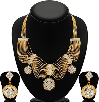 Zeneme Alloy Jewel Set(Multicolor)