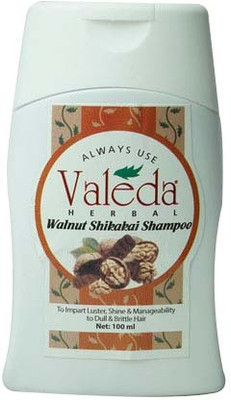 Valeda Herbal Walnut Shikakai Shampoo (Mild pH) - To Impart Shine to Dull Hair - Doctor's Treatment for Over Processed Hair(100 ml)
Valeda Herbal Walnut Shikakai Shampoo (Mild pH) - To Impart Shine to Dull Hair - Doctor's Treatment for Over Processed Hair(100 ml)