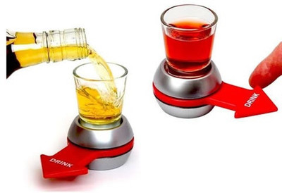 Funcart Spin the Shot Drinking Game Board Game