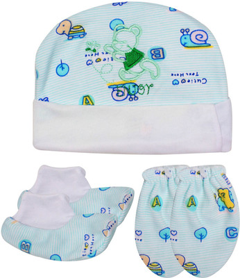 Ole Baby Booties(Toe to Heel Length - 10 cm Blue)