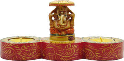 Chave Lord Ganesha Idole Chakra Head Wooden 2 - Cup Tealight Holder Set(Multicolor, Pack of 1)
Chave Lord Ganesha Idole Chakra Head Wooden 2 - Cup Tealight Holder Set(Multicolor, Pack of 1)