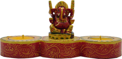 Chave Lord Ganesha Idole Wooden 2 - Cup Tealight Holder Set(Multicolor, Pack of 1)
Chave Lord Ganesha Idole Wooden 2 - Cup Tealight Holder Set(Multicolor, Pack of 1)