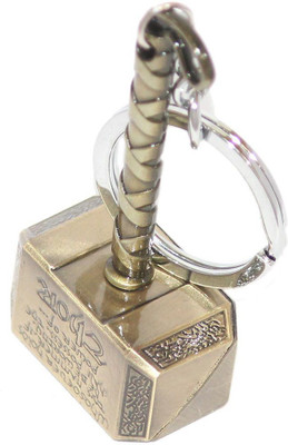Aura Thor Hammer Full Metal 3D Key Chain