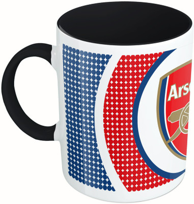 MiiCreations Printed Two Tone Black And White Arsenal Ceramic Mug(325 ml), Multicolor
MiiCreations Printed Two Tone Black And White Arsenal Ceramic Mug(325 ml), Multicolor