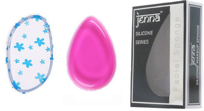 Jenna Silicone Makeup Sponge - Beauty Sponge for Makeup, Concealer and Foundation – Make Up Applicator for Cosmetic Blending (PinkDrop BlueFlower)
Jenna Silicone Makeup Sponge - Beauty Sponge for Makeup, Concealer and Foundation – Make Up Applicator for Cosmetic Blending (PinkDrop BlueFlower)