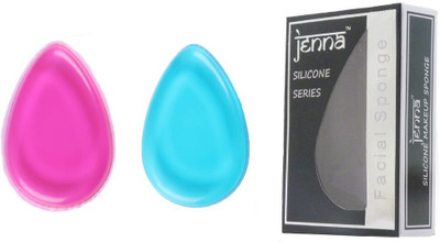 Jenna Silicone Makeup Sponge - Beauty Sponge for Makeup, Concealer and Foundation – Make Up Applicator for Cosmetic Blending (BlueDrop PinkDrop)
Jenna Silicone Makeup Sponge - Beauty Sponge for Makeup, Concealer and Foundation – Make Up Applicator for Cosmetic Blending (BlueDrop PinkDrop)