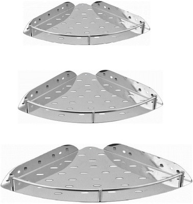 AAI Royal Multipurpose Corner Shelves Stainless Steel Wall Shelf(Number of Shelves - 3, Steel)
AAI Royal Multipurpose Corner Shelves Stainless Steel Wall Shelf(Number of Shelves - 3, Steel)