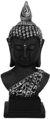 StatueStudio Polyresin Black Silver Buddha Bust Room Décor Showpiece Gift Idol For Sale 12" Decorative Showpiece - 30.48 cm(Polyresin, Black)
StatueStudio Polyresin Black Silver Buddha Bust Room Décor Showpiece Gift Idol For Sale 12" Decorative Showpiece - 30.48 cm(Polyresin, Black)