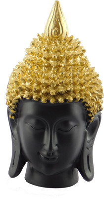 Chave India Lord Gautam Buddha Face Statue with Golden Head Decorative Showpiece - 18 cm(Polypropylene, Black, Gold)
Chave India Lord Gautam Buddha Face Statue with Golden Head Decorative Showpiece - 18 cm(Polypropylene, Black, Gold)