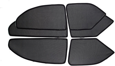 Hi Art Side Window Sun Shade For Toyota Fortuner Old(Black)