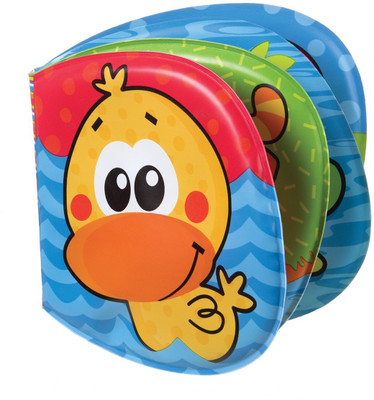 Playgro Splash Book Duck Bath Toy(Multicolor)