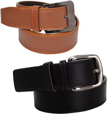 Elligator Men Casual, Formal, Party Tan, Black Artificial Leather Belt, Tan-05
Elligator Men Casual, Formal, Party Tan, Black Artificial Leather Belt, Tan-05