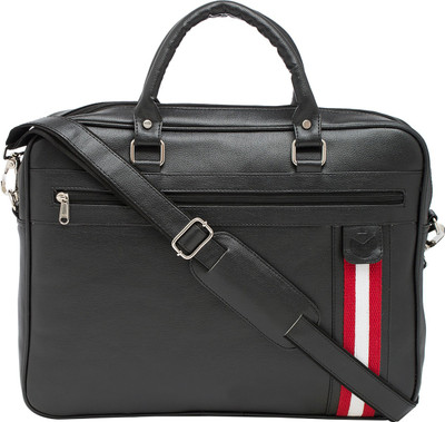 Mboss 15.6 inch Laptop Messenger Bag(Black)