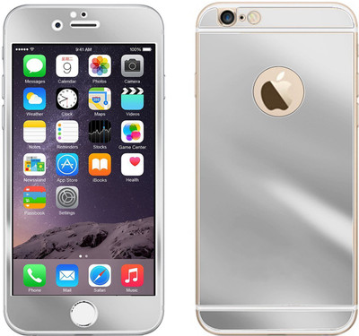 Style Clues Front and Back Screen Guard for Apple iPhone 7, Silver