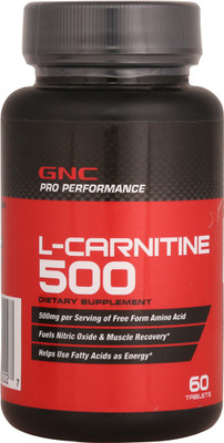 GNC Pro Performance L-Carnitine 500 (60 Tablets)(150 g)