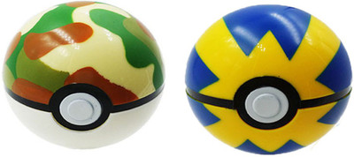 Hooriyas Pokemon Buy Safari And Quick Ball New Action balls For Batting Pokemons and Get 4 Random Pokemon Action Toys FREE(Multicolor)
Hooriyas Pokemon Buy Safari And Quick Ball New Action balls For Batting Pokemons and Get 4 Random Pokemon Action Toys FREE(Multicolor)