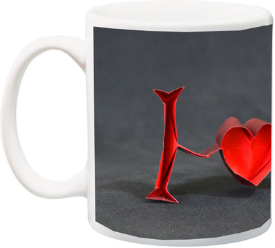 ME&YOU Gift for Husband/Wife/Girlfriend/Boyfriend/Lover;"i Love You' RED HD printed Ceramic Mug(325 ml), Multicolor
ME&YOU Gift for Husband/Wife/Girlfriend/Boyfriend/Lover;"i Love You' RED HD printed Ceramic Mug(325 ml), Multicolor