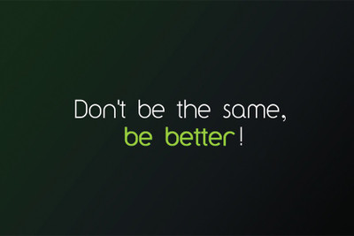 RadhaKripa dont be the same Poster Paper Print(18 inch X 12 inch, Rolled)