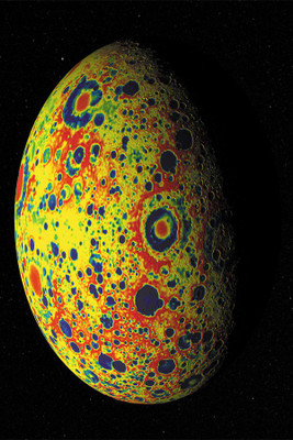 BikriKendra air gravity map Poster Paper Print(18 inch X 12 inch, Rolled)