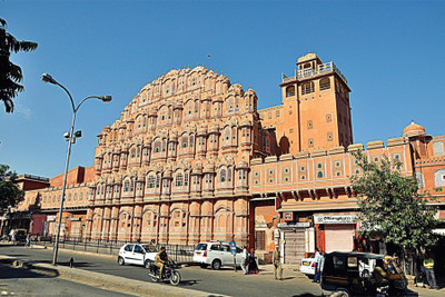 RadhaKripa jaipur hawa mehal Poster Paper Print(18 inch X 12 inch, Rolled)