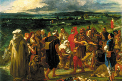 BikriKendra delacroix Poster Paper Print(18 inch X 12 inch, Rolled)