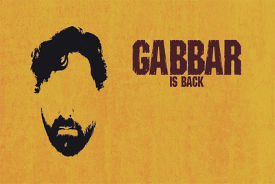 RadhaKripa gabbar is back Paper Print(18 inch X 12 inch, Rolled)