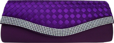 Metha Casual Purple Clutch