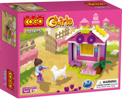 ToysBuggy Cogo Girls Block Set - 3014-5(Multicolor)