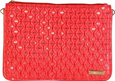 Horra Casual Red Clutch