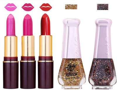 Lady Fashion Make Up Combo 2203201808(Set of 5)
