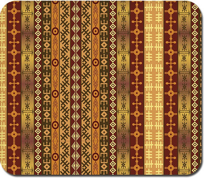 Blackbora Orange Tribal Strips Mousepad(Multicolor) 
Blackbora Orange Tribal Strips Mousepad(Multicolor)