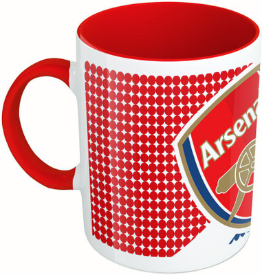 MiiCreations Printed Two Tone Red And White Arsenal Club Ceramic Mug(325 ml)
MiiCreations Printed Two Tone Red And White Arsenal Club Ceramic Mug(325 ml)
