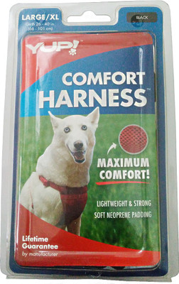 YUP! Comfort Dog Standard Harness(, Black