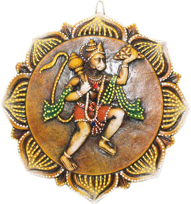 Sarvsiddhi Terracotta Colored Hanumanji Wall Hanging Decorative Showpiece - 4 cm(Terracotta, Multicolor)
Sarvsiddhi Terracotta Colored Hanumanji Wall Hanging Decorative Showpiece - 4 cm(Terracotta, Multicolor)