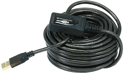 C&E TV-out Cable 10 meter ( 33-feet. ) USB 2.0 Active Extension Cable(Black, For Computer, 10.0584 m)
C&E TV-out Cable 10 meter ( 33-feet. ) USB 2.0 Active Extension Cable(Black, For Computer, 10.0584 m)