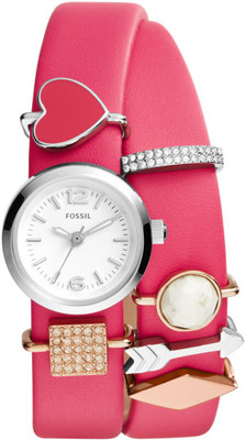 Fossil ES3964SET GEORGIA COLLECTABLE CHARM WRAP Watch - For Women