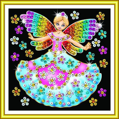 Winning Moves SEQUIN ART ( Fairy Princess ) Sparkling Arts and Crafts Picture Kit, Creative Crafts
Winning Moves SEQUIN ART ( Fairy Princess ) Sparkling Arts and Crafts Picture Kit, Creative Crafts