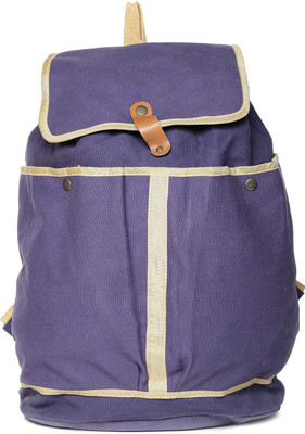 Campus Sutra Canvas Bagpack Multipurpose Bag(Blue, 2 L)