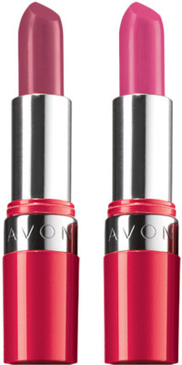 Avon Anew ExtraLasting Lipstick (set of 2)(ravising rose - mauve ice, 7.2 g)