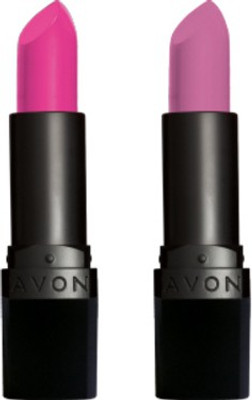 Avon Anew True Color Perfectly Matte Lipstick (set of 2)(Electric Pink - Ideal Lilac, 8 g)
Avon Anew True Color Perfectly Matte Lipstick (set of 2)(Electric Pink - Ideal Lilac, 8 g)