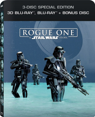 Rogue One: A Star Wars Story - 3D BD Steelbook(3D Blu-ray English)